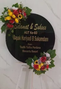 Papan Akrilik Ucapan Ulang Tahun Kota Bogor